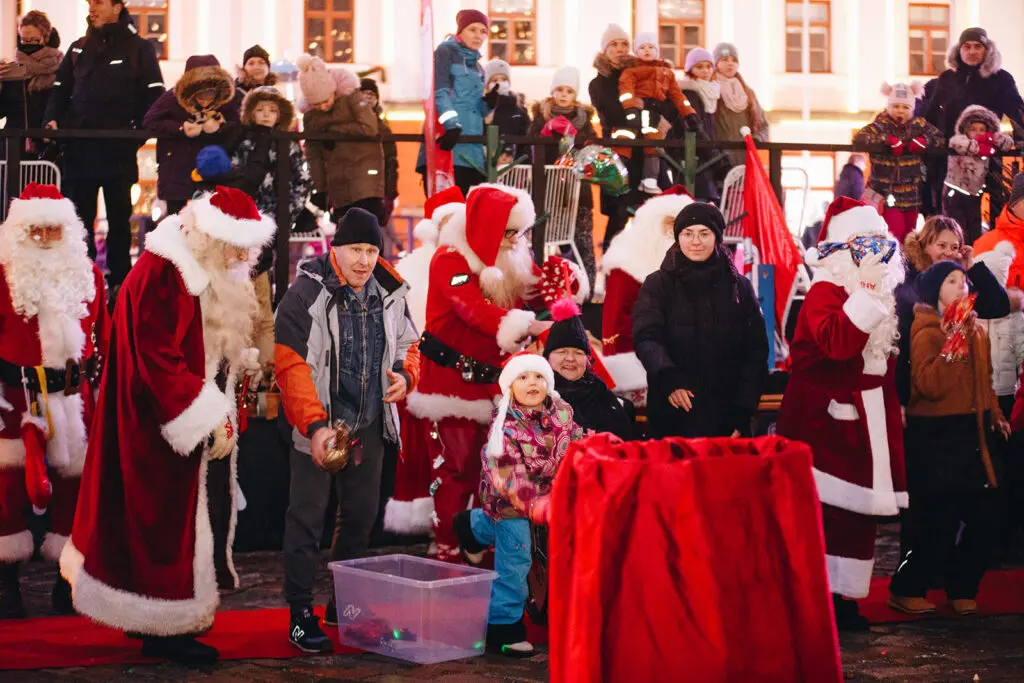 Jõuluvanade talimängud ja advendi tseremoonia 2021. Foto: Ekvilibrist