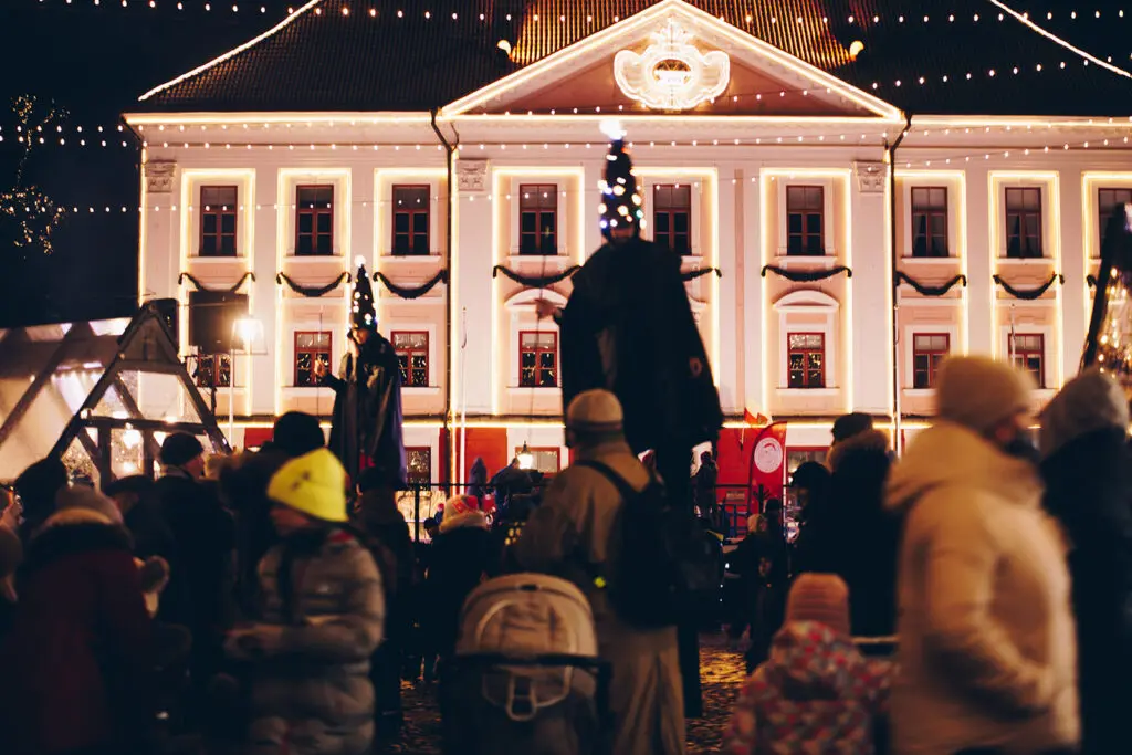 Jõululinn Tartu IV advendi tseremoonia 2021. Foto: Ekvilibrist