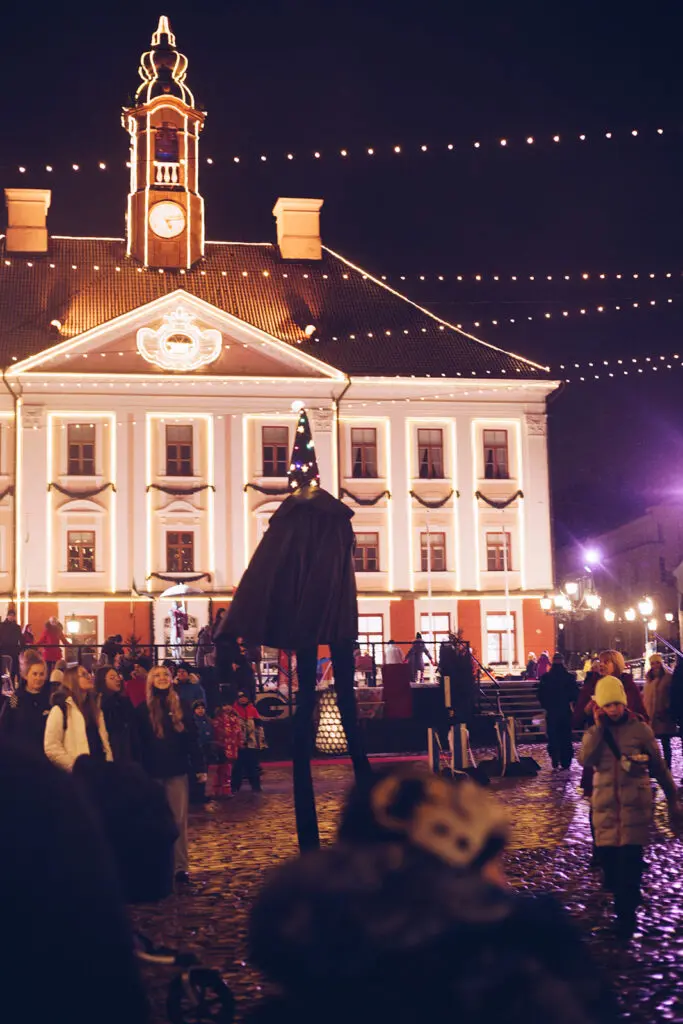 Jõululinn Tartu IV advendi tseremoonia 2021. Foto: Ekvilibrist