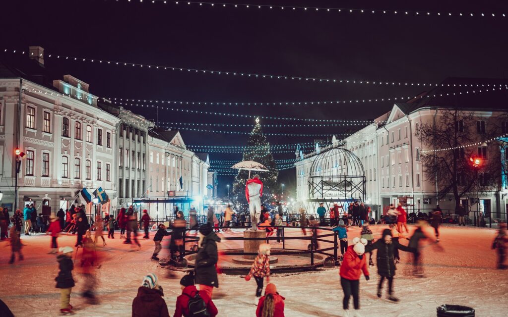 Christmas City Tartu returns this year with a skating rink, aquariums, a poetry bank and an ice cream pavilion